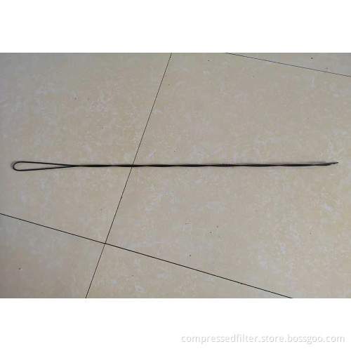 Black high tensile strength bale tie wire